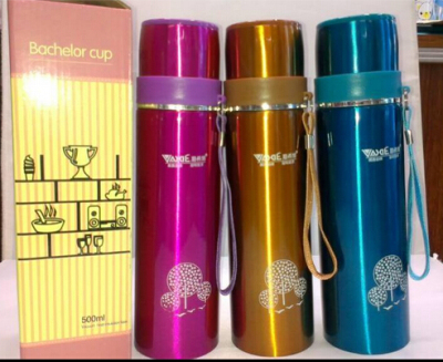 Colorful Sling bullet vacuum cup lid Cup lovers, printable logo mug
