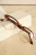 Retro metal frame eyeglasses men's fashion half frame women's fashion can be matched with myopic glasses frame