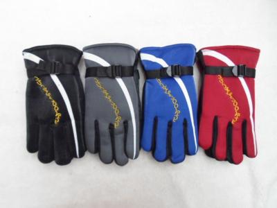 Men's sports and leisure cotton cold warm winter riding gloves