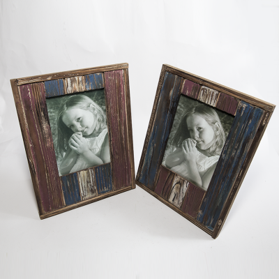 Real wood photo frame antique wood photo frame environmental protection home decoration