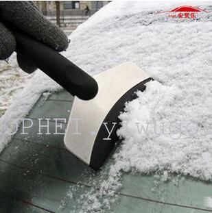 90g stainless steel snow shovel with hanging hole except for vehicles in winter ice snow shovel sales eradication gifts