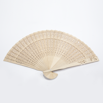 Scented wood fan with 8 inch hollow fan fan