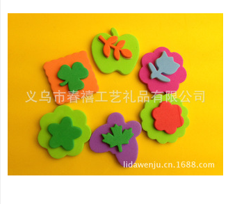 DIY puzzle toy Eva animal seal a colorful gift set welcome OEM order