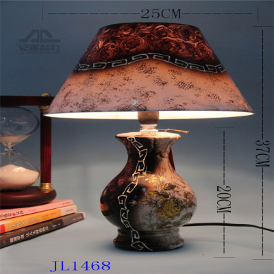 the hot new Chinese style antique ceramic lamp decoration lamp warm Home Furnishing single paragraph 24 batch