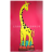 New children cartoon giraffe cartoon animal foot tall nursery kids room wall decoration wall sticker