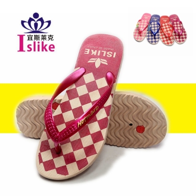 "Order" authentic casual flip-flops Huff pinch shoes printed diamond trade domestic market slippers
