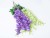 Artificial Wisteria Tofu Pudding Fake Flower for Wedding Rattan Ceiling Plastic Flowers Decorative Vine Plant Wisteria Flower