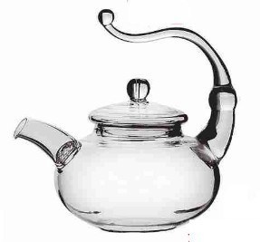 Pyrex at glass teapot all-glass flower teapot gift