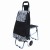 Portable grocery cart folding luggage trolley car Chair racers pulling small carts