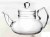 Heat-resistant glass teapot glass teapot gift set by hand glasses