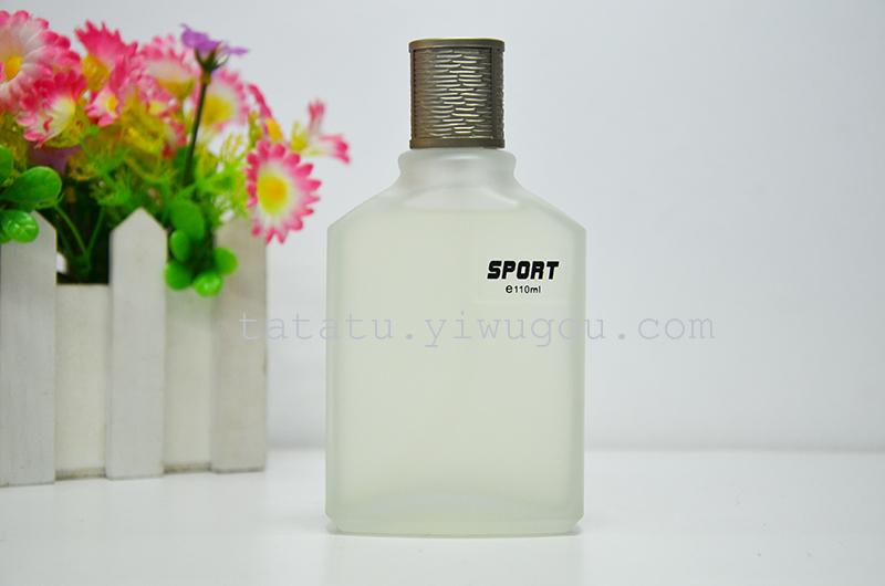 new SPORT 运动外贸香水蓝白玻璃瓶简单持久100ML