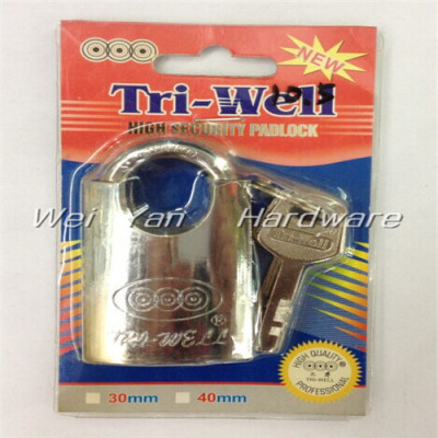 Electroplating Liang Suo all-inclusive card 40mm-70mm padlock