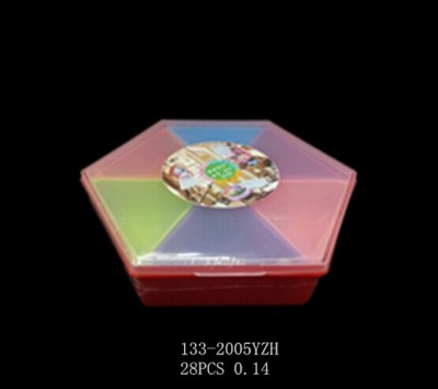 Plastic candy box dried fruit box