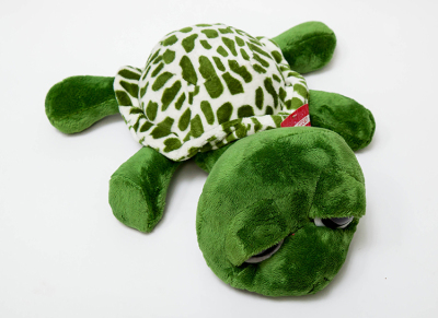 The Big eyed turtle figure plush toy turtle doll, a large pillow as as chair back birthday gift
