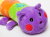 Express plush toy large colorful caterpillar doll, doll as doll birthday gift girl