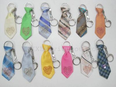 Small fashion small cheap wholesale tie small tie necktie Keychain pendant factory mini ties