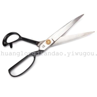 10th CEO luxury clothing shuanglong manual special scissors, tailors ' shears scissors