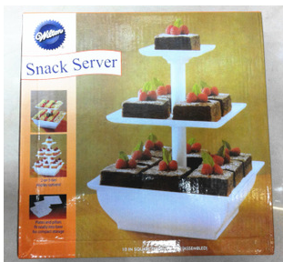 Cake Stand Three-Layer Cake as See on TV Product Environmental Protection Material