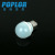 3W/LED bulb lamp /G45/ plastic LED lighting /LED lamp / colour bulb/ white COVER /PC material