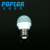 3W/LED bulb lamp /G45/ plastic LED lighting /LED lamp / colour bulb/ white COVER /PC material