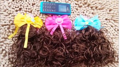 Single Mixed Big Wig Hair Accessories Wholesale Yiwu Wholesale 2 Yuan Store Hot Sale