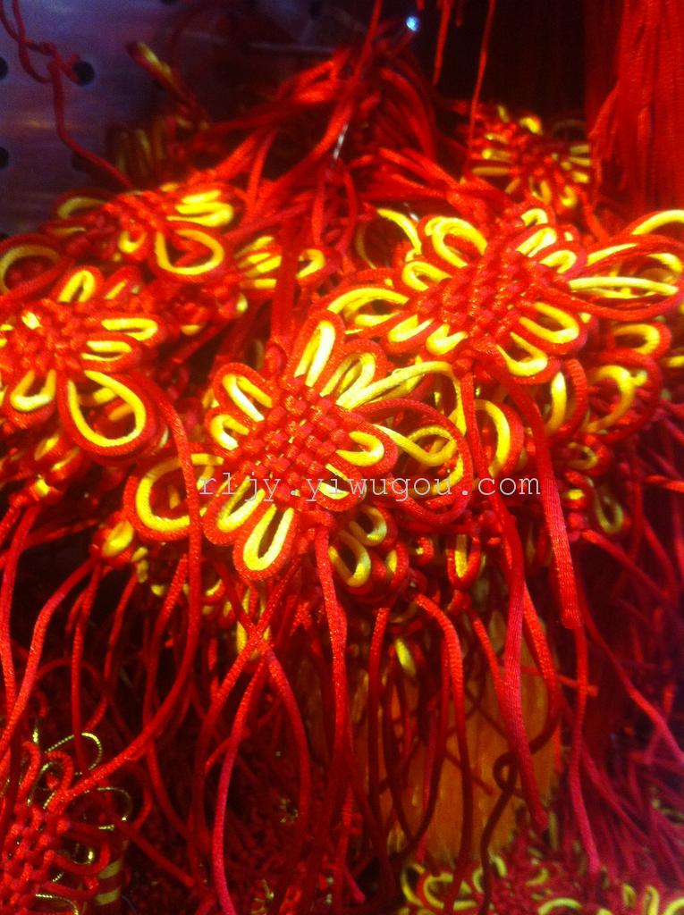 中国结 红黄件   辣椒  香包专用结