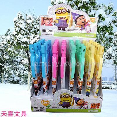 stationery  Pen HB-008 propelling pencil  mechanical pencil  retractable pencil  Intelligent pencil  pen pencil 