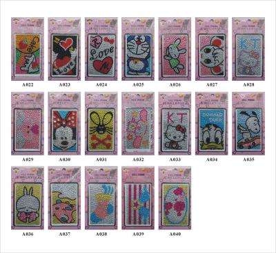 Acrylic mobile phone stickers