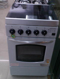 Four Gas Gas Natural Gas One-Piece Oven