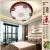 Chinese-style ceiling lights round the living room bedroom new modern solid wood study lamp Chinese style lamps LED lamps