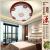 Chinese-style ceiling lights round the living room bedroom new modern solid wood study lamp Chinese style lamps LED lamps