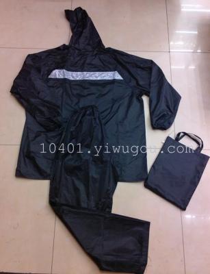 Raincoats manufacturer ZX99 thickened polyester PVC coated raincoat set waterproof rain suit industrial special