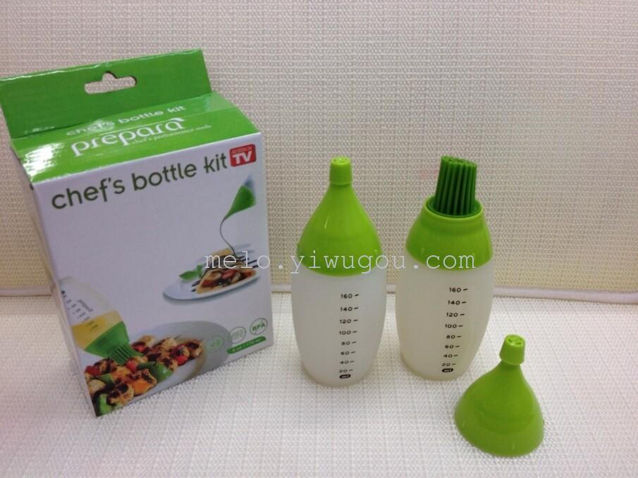 硅胶烧烤刷油瓶( CHEF'S BOTTLE KIT