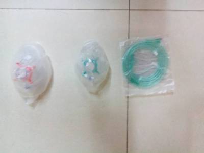 Medical oxygen masks silicone medical devices medical nasal tube for aerosol mask lab