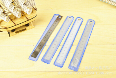 Stainless Steel Ruler 150 Mm15cm Double-Sided Scale Ruler Steel Ruler Clear Scale Ruler