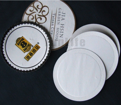 Zheng hao hotel disposable coasters water custom LOGO manufacturers direct