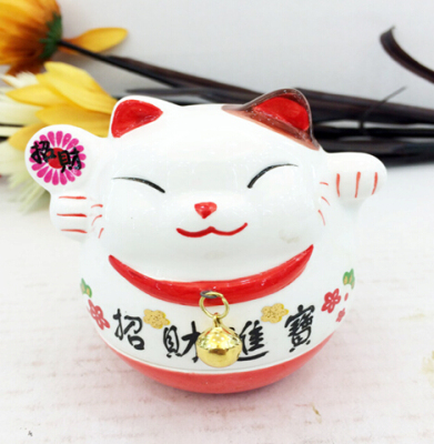 Specializing in the production of lucky cat ornaments ideas lucky cat Office opening move