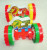 Children plastic toy bricks and blocks toys barrels of large particle intelligence blocks