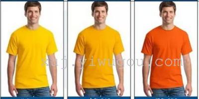 High-grade pure cotton combed cotton t color t shirt tee shirt