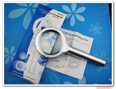 Js-0571 hand-held lamp magnifier LED magnifier