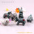 Japanese grocery micro landscape decoration new look up at the stars series mini animals 6 mix