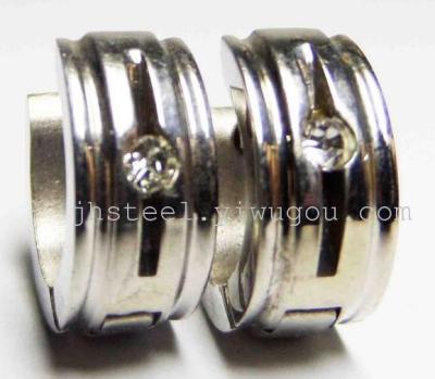 2014 factory direct stainless steel open stainless steel earrings ear clip patent products