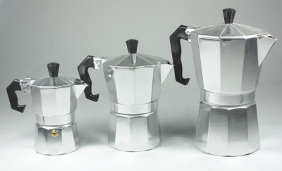 Mocha Italy Coffee aluminum pot aluminum pot Coffee Coffee apparatus for one person