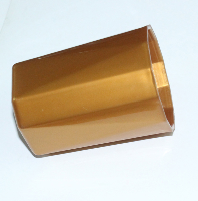 Dice Cup Diamond-Shaped Tuhao Gold Straight Plastic Dice Cup