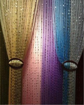 European-Style High-End Twist Pattern Beads Curtain Line Door Curtain Bead Curtain Curtain Blackout Hallway Living Room Partition Curtain