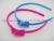 American and European pop Candy-colored children's plastic toothed head headband Accessories 1 bow mounted 2 diamonds