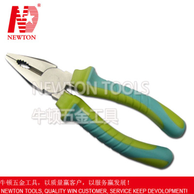 combination plier 45#carbon steel material nickle finishing high quality plier NEWTON brand plier