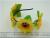 Simulation Meganium Head Buckle Flower plus Leaf Flower Factory Direct Sales