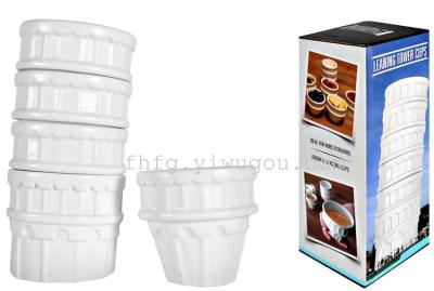 Leaning tower of Pisa glass cups packages 6 a leaning tower of Pisa leaning tower of glass ceramic glass manufacturers