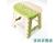 Plastic folding stool